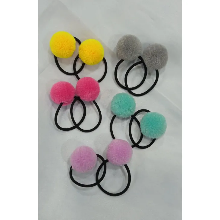 Gomas de niñas Pompom - Colores