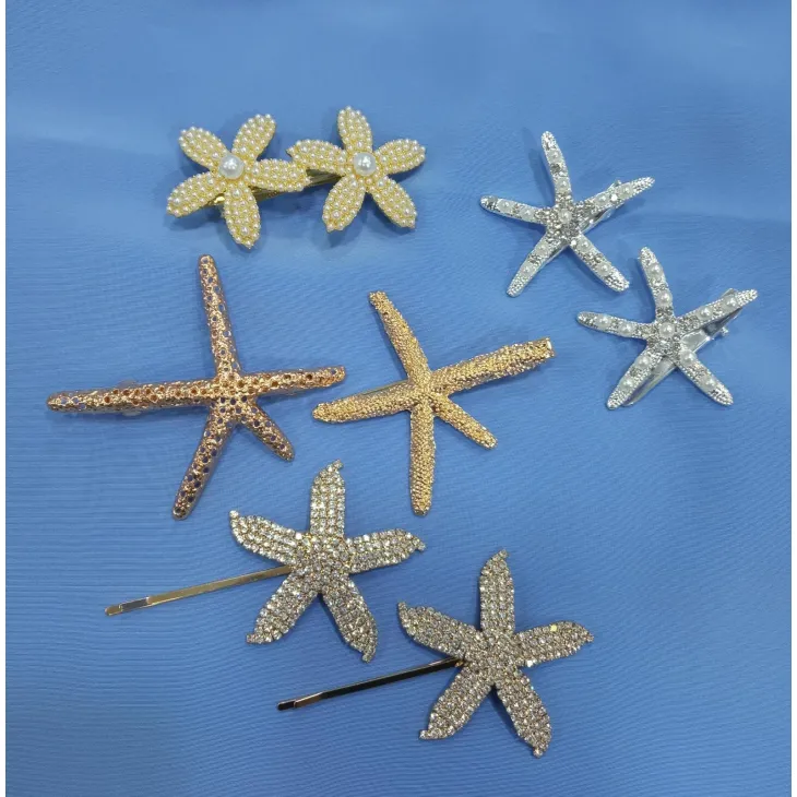 Horquillas Diseño Estrella de Mar o Flor