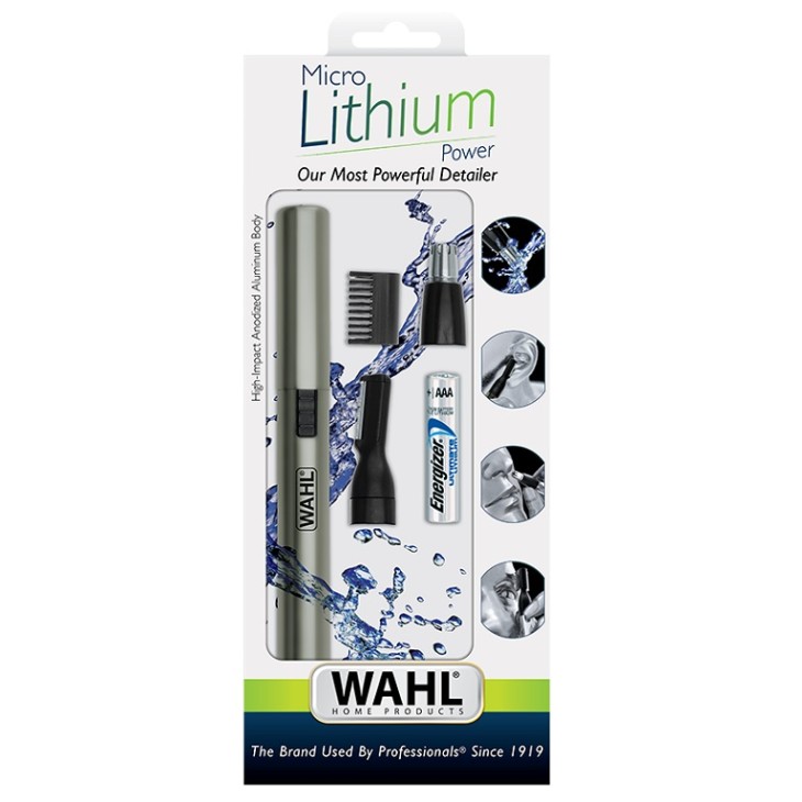 Wahl trimmer (2 cabezales) Micro Lithium