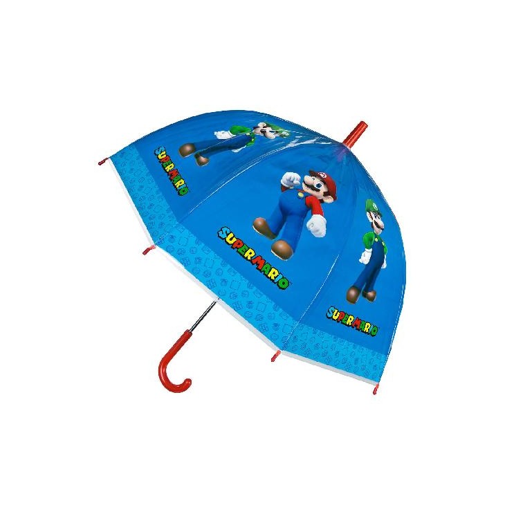 Paraguas Manual Mario y Luigi 46cm