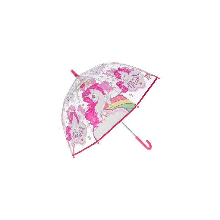 Paraguas manual Unicornio 68cm