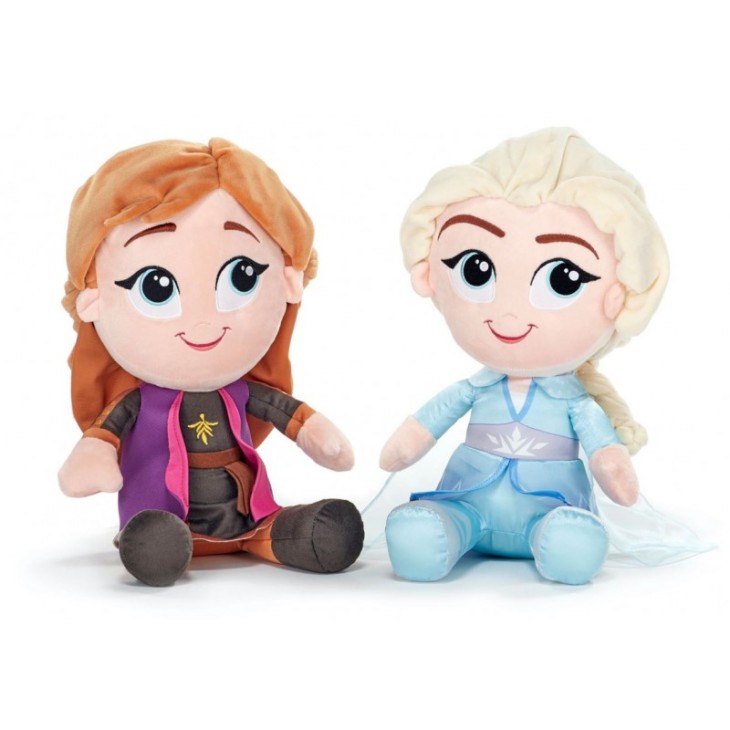 Peluches Ana & Elsa Frozen II