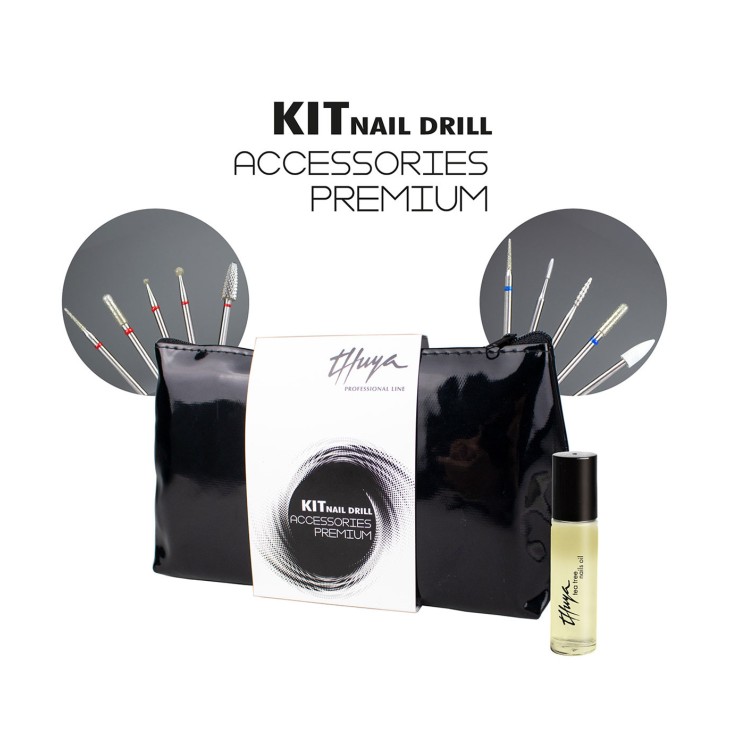 Kit Nail Drill Accesorios Tornos Premium