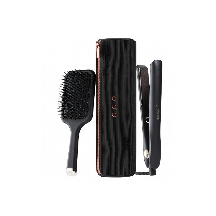 Plancha Ghd Gold Gift Set - Bolso y Cepillo Paddle Gift 2024