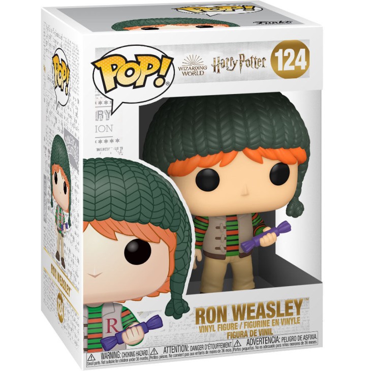 Figura Funko POP Harry Potter Holiday Ron Weasley