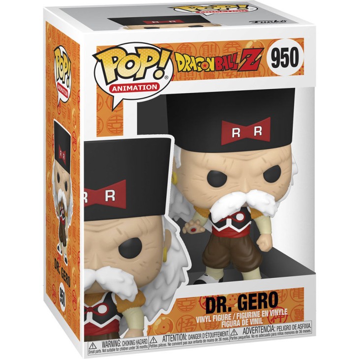 Figura POP Dragon Ball Z Dr. Gero - Funko