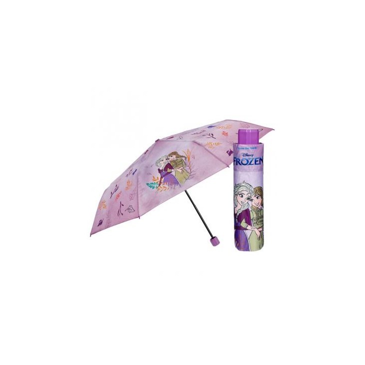 Paraguas Plegable Manual Frozen Disney 50cm