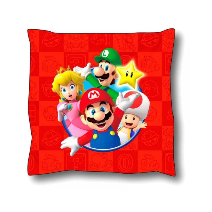 Cojín De Súper Mario Bros