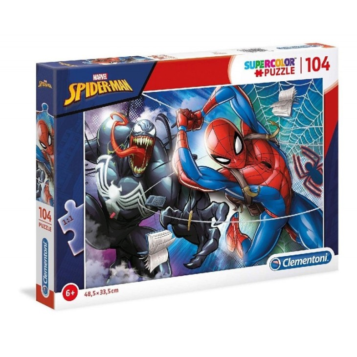 Puzzle Spiderman 104 piezas +6 años