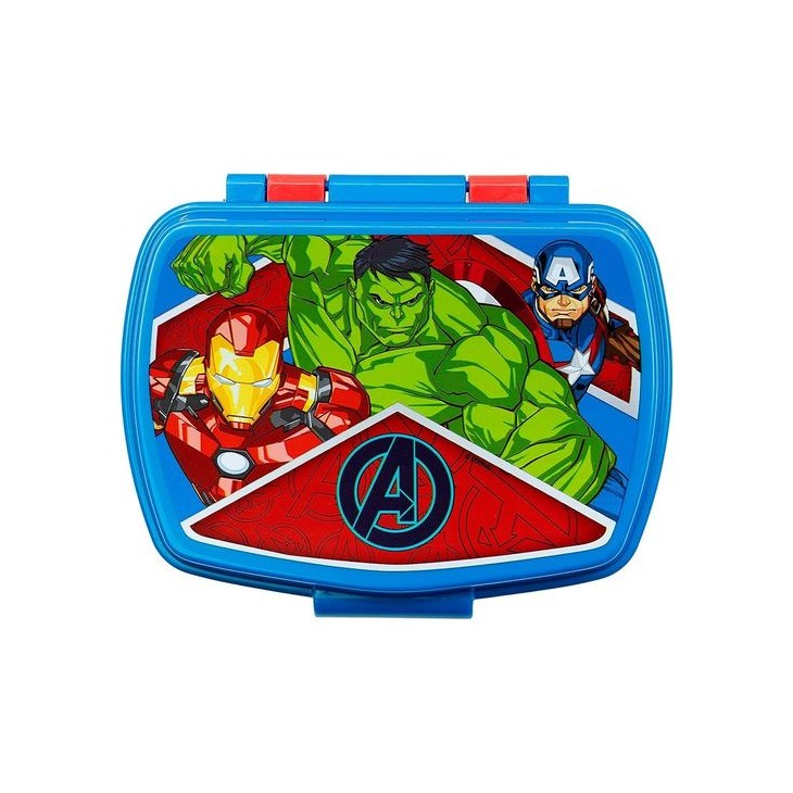 Avengers Sandwichera Fiambrera Rectangular
