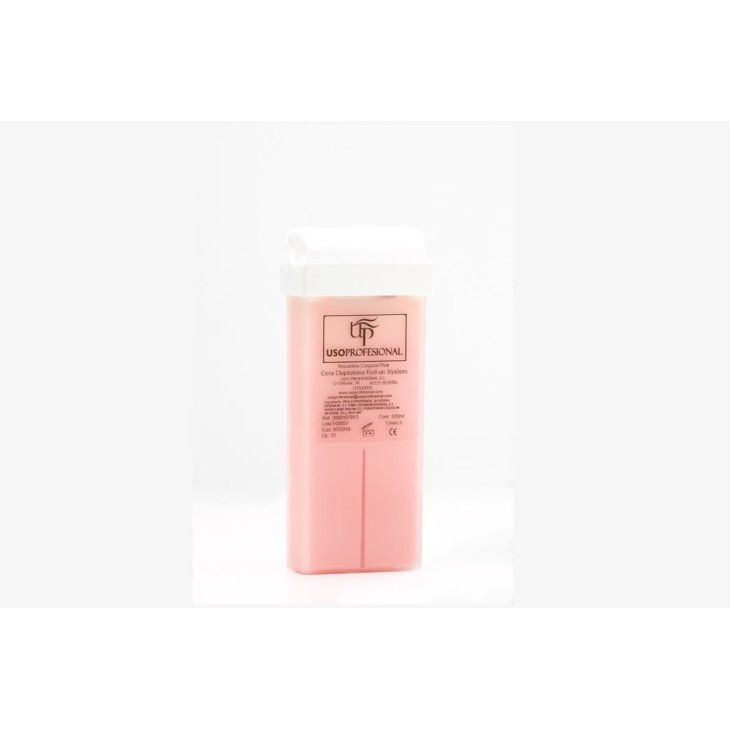 Cera depilatoria - Cera tibia roll-on rosa