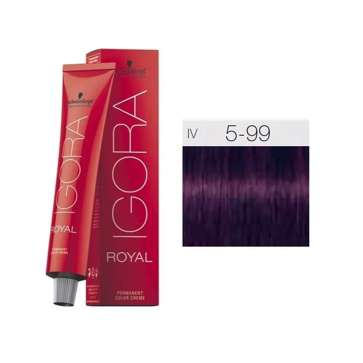 Tinte para el pelo - Schwarzkopf - nº5.99 - Castaño claro violeta intenso - 60ml
