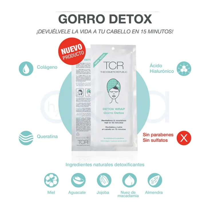 Gorro Detox Wrap - The Cosmetic Republic