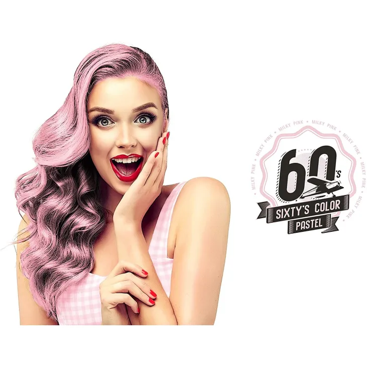Sixty's Color Milky Pink (pastel) - Hairgum