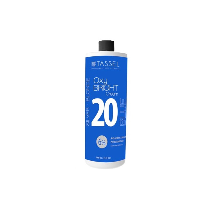 Oxigenada Bright Cream Azul 20 Vol - Tassel - 1000ml